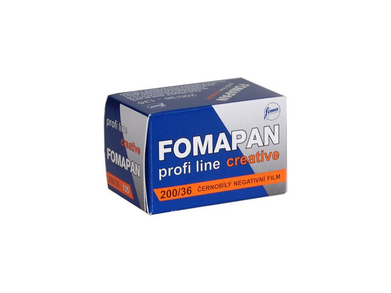 Fomapan 200/36 fekete-fehr negatv film